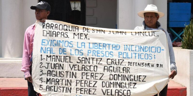 Justicia anula condena de 25 años contra indígenas tzeltales, pero permanecerán en prisión