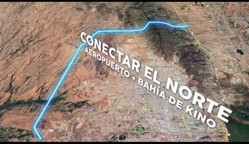 Al norte y sur-poniente, los libramientos aprobados para construcción y operación por el Cabildo