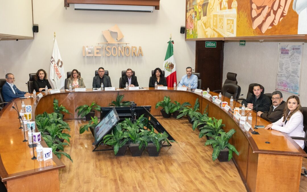 IEE Sonora aprueba Pacto Social por un Proceso Electoral Libre de Violencia Política contra las Mujeres
