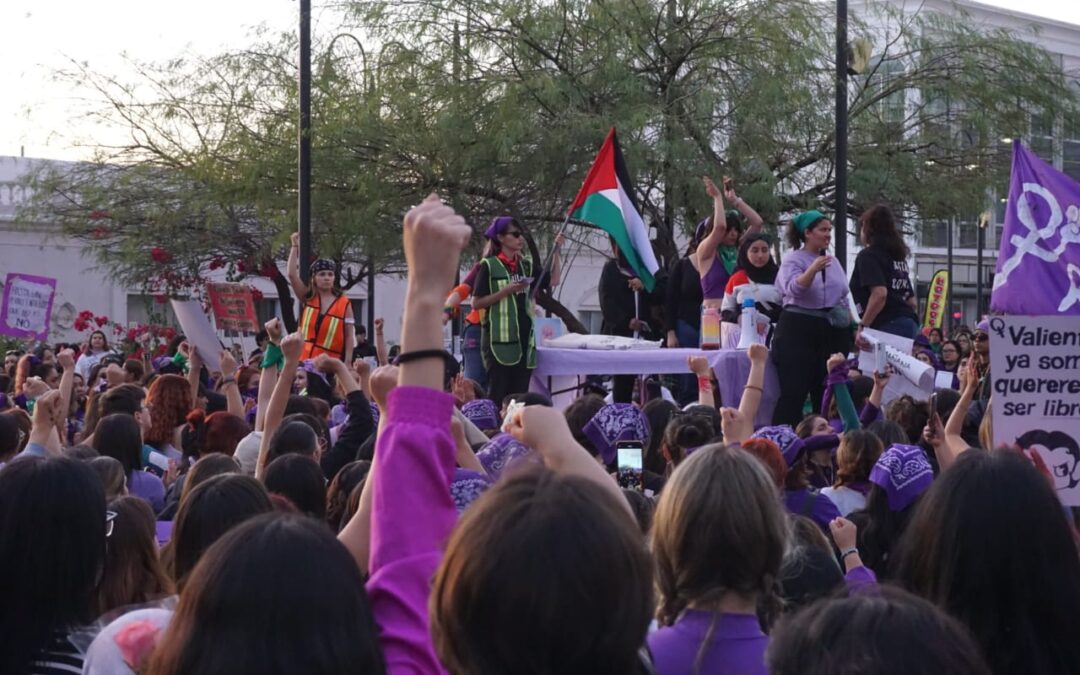 “¡Libertad política, sexual y cultural para todas las mujeres!”: Marcha del 8M en Hermosillo