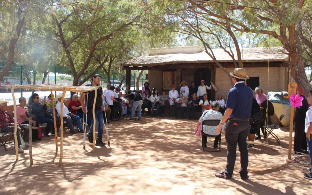 Adultos mayores del INAPAM visitan el mariposario Baisebolim de Yo’ojoara