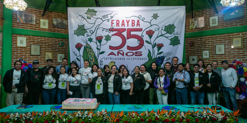 Entrelazando La Esperanza. Posicionamiento del Frayba a 35 años de su fundación