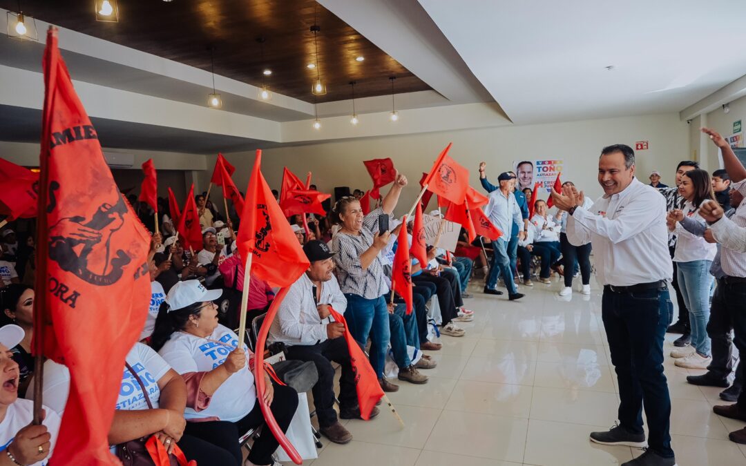Antorcha Campesina se suma a la campaña de Toño Astiazarán