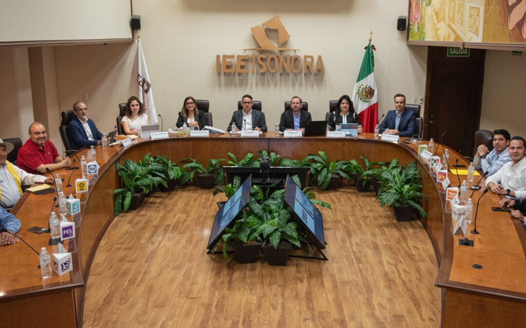 Aprueba IEE Sonora 3,674 candidaturas para el Proceso Electoral 2024