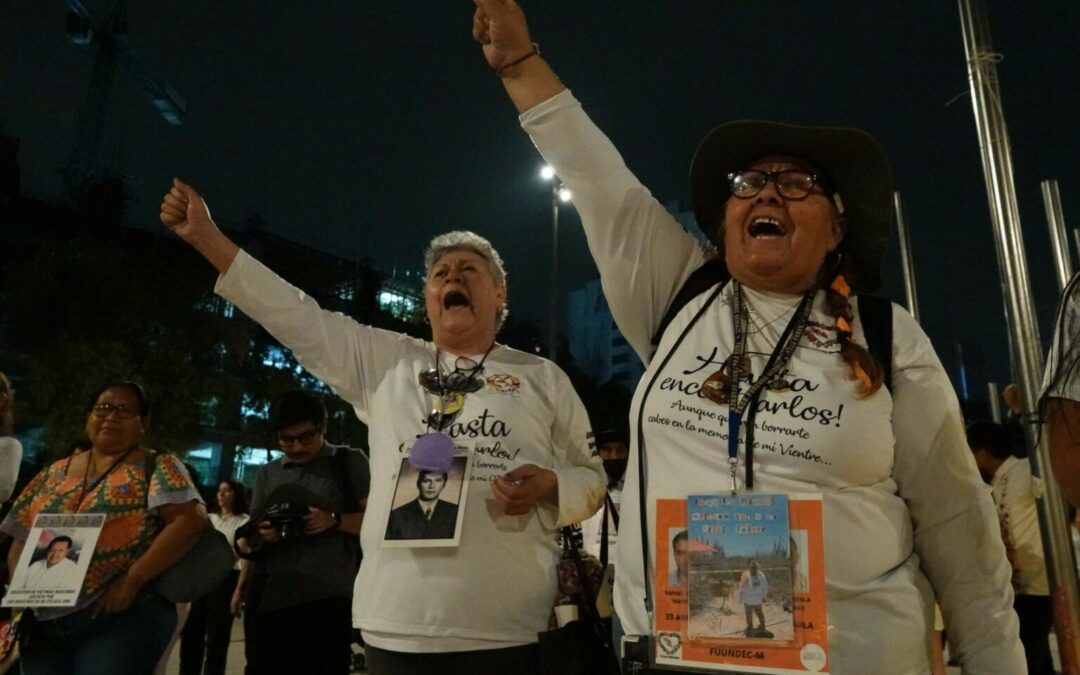 “Que todo el mundo escuche que aquí estamos”: madres buscadoras protestaron el 10 de mayo