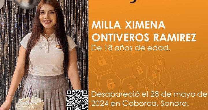 Se activa Protocolo Alba Sonora por Milla Ximena Ontiveros