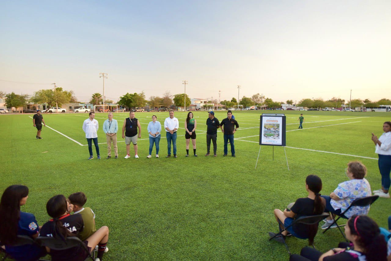 Entrega Toño Astiazarán rehabilitación del Deportivo Eusebio Kino (1)