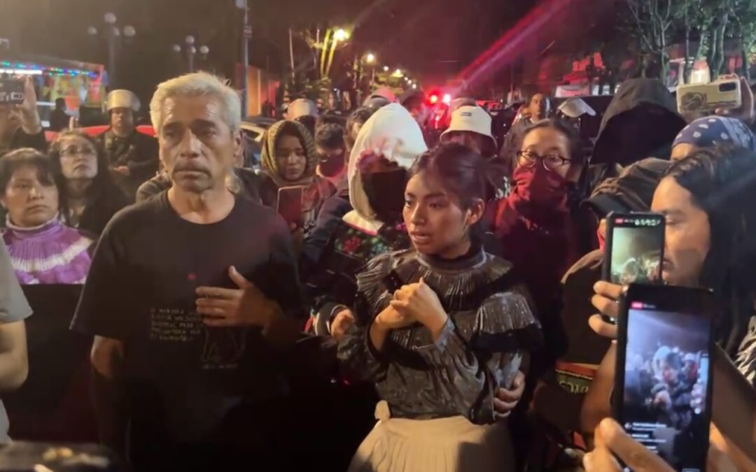 Liberación de activistas en favor de Hortensia Telésforo tras violencia autoritaria en Xochimilco