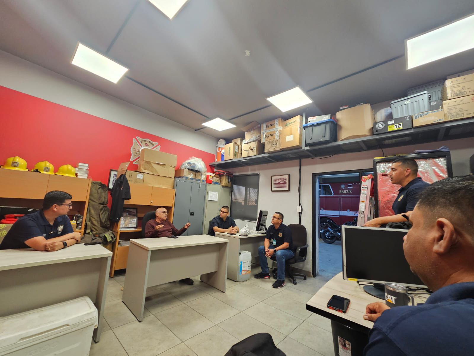 Reciben Bomberos de Hermosillo capacitación internacional sobre incendios en edificios altos (2)