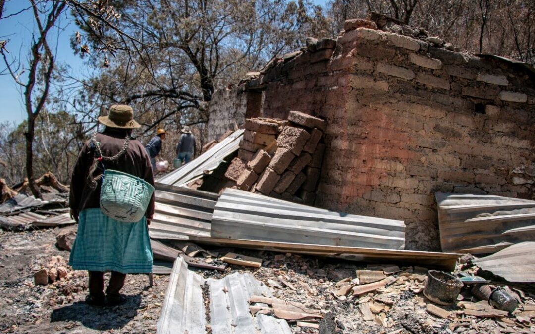 Un pueblo en ruinas y la lucha por el territorio en Oaxaca