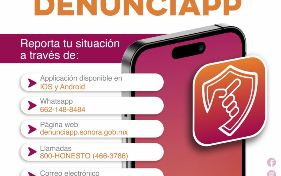 Presentan DenunciApp, plataforma para denuncias y quejas