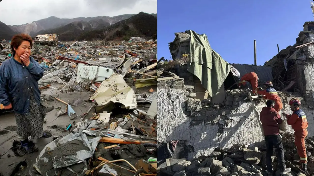 Imágenes impactantes del terremoto que sacudió China