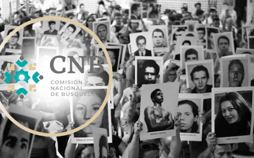 Buscan fortalecimiento de la Comisión Nacional de Búsqueda para combatir la impunidad