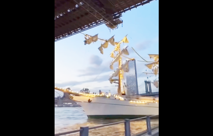 Investigan causas de accidente del buque Cuauhtémoc en EUA y México