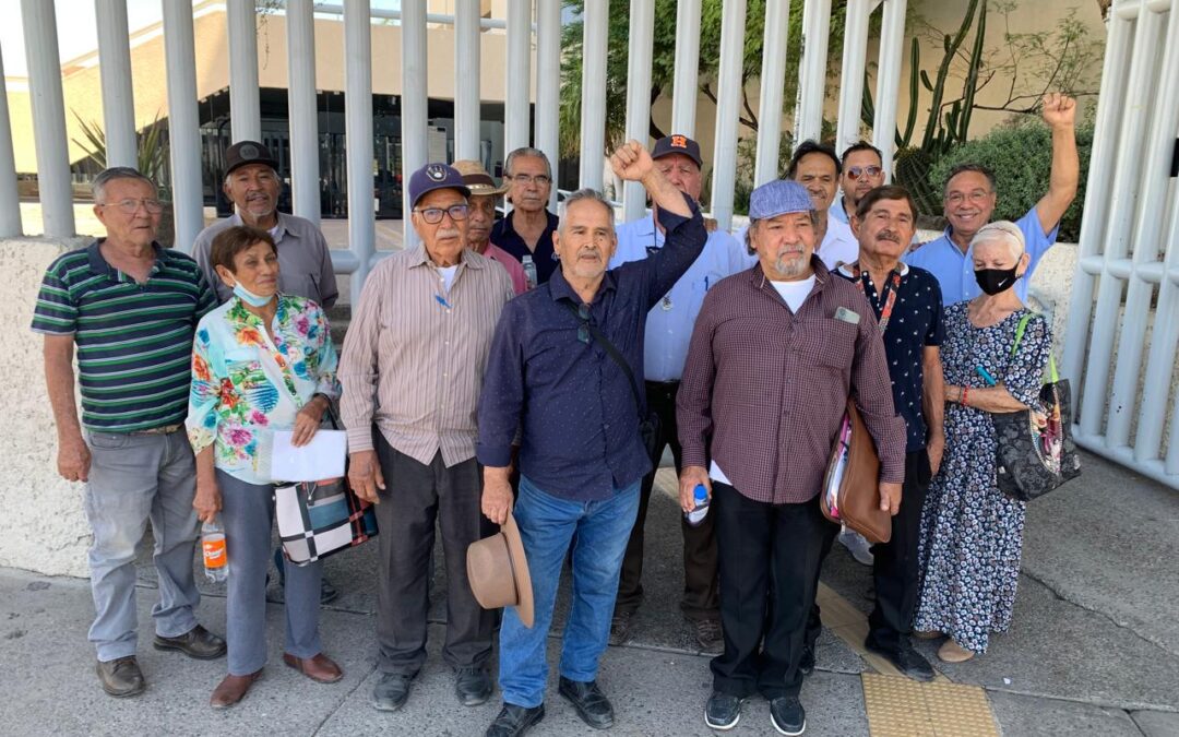 “Un abogado de oficio del Poder Judicial nos engañó en nuestra demanda al IMSS”: pensionados de Hermosillo