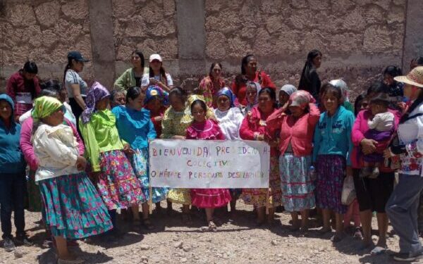 En colectivo “Odhátame”, mujeres indígenas desplazadas exigen a Sheinbaum garantías para volver a casa
