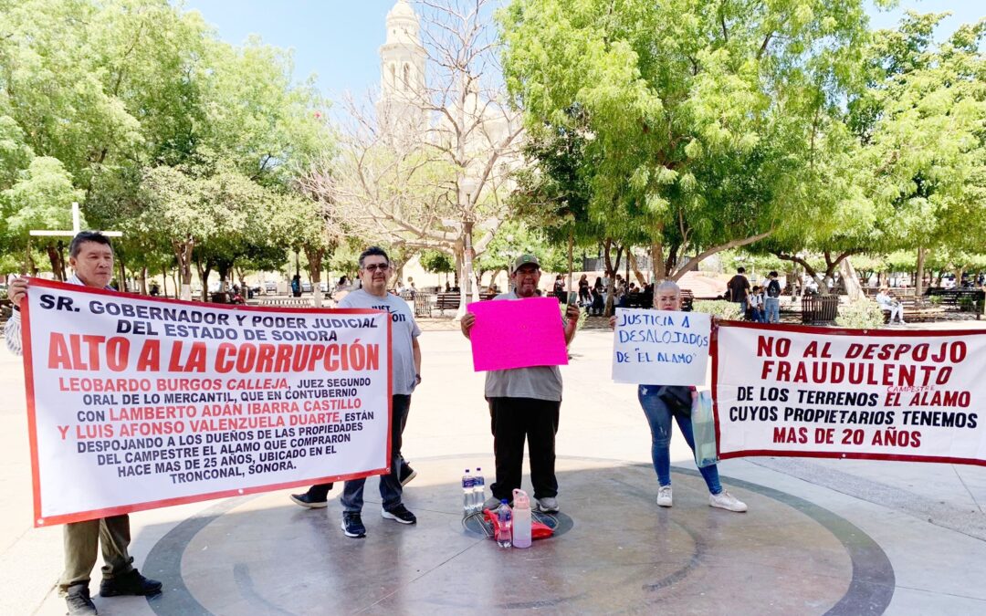 Desalojo de familias en Campestre El Álamo genera protesta