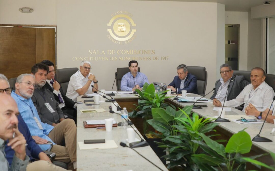 Legisladores escuchan propuestas para mejorar el desarrollo urbano en Sonora