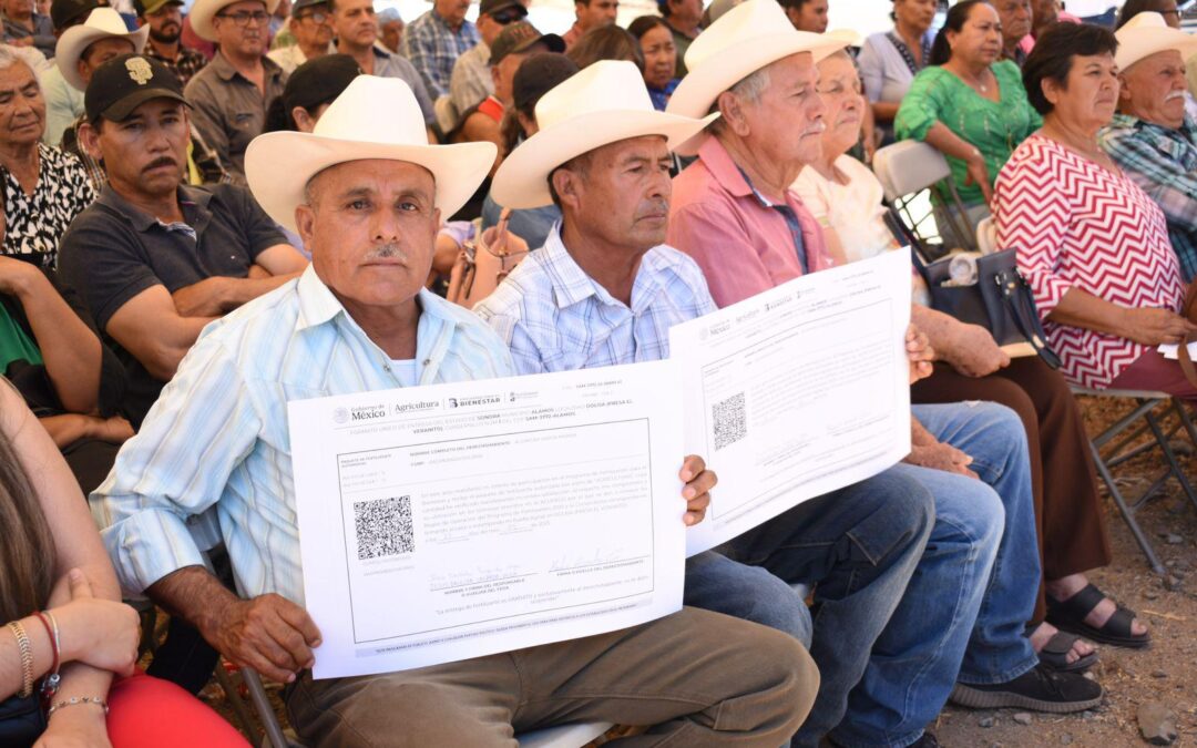 Sonora se incorpora al Plan Nacional de Tecnificación de Distritos de Riego