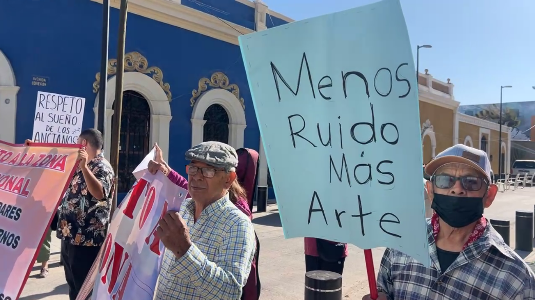 Se manifiestan vecinos del centro histórico por exceso de bares y antros