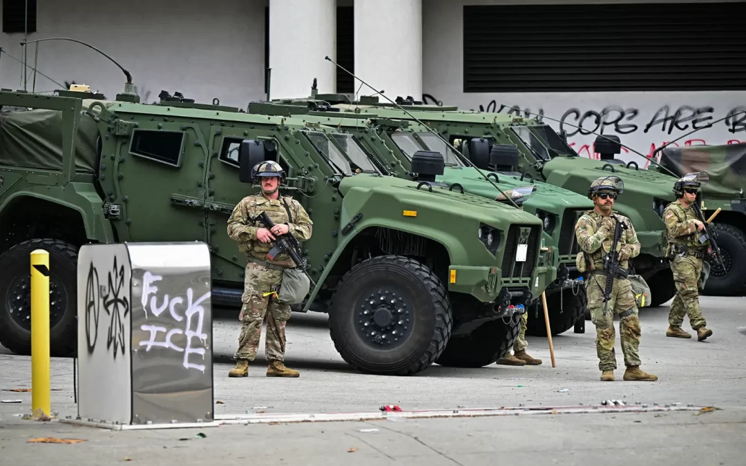 A pesar de las objeciones de Newsom, Trump despliega la Guardia Nacional en Los Ángeles tras las redadas de inmigración