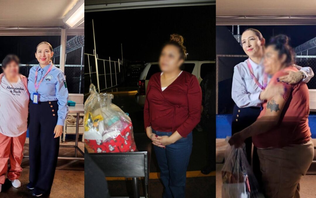 Liberan a tres mujeres del CEFERESO 16