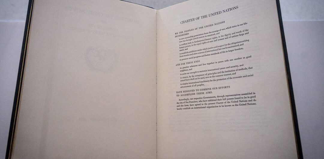 La Carta de la ONU no es opcional, no es un menú a la carta