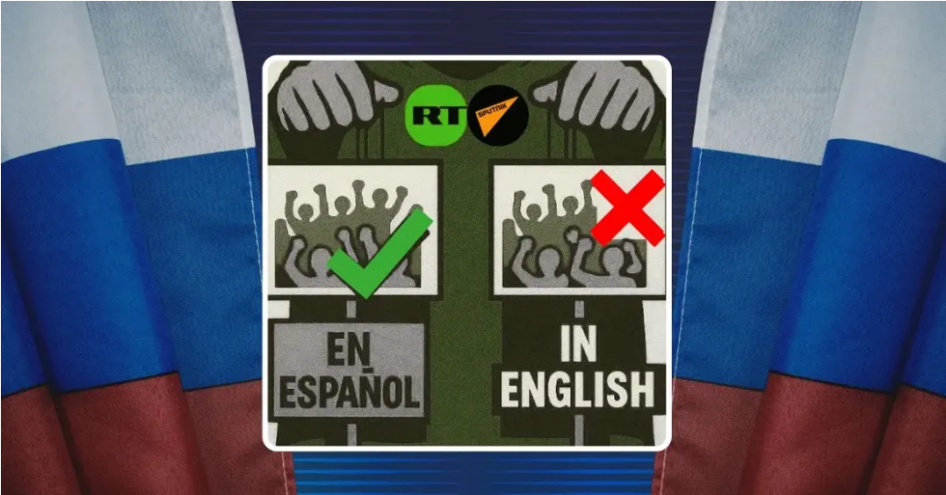 Pro-Trump en inglés y anti-Trump en español: medios de propaganda rusos juegan a “ambos bandos” durante protestas