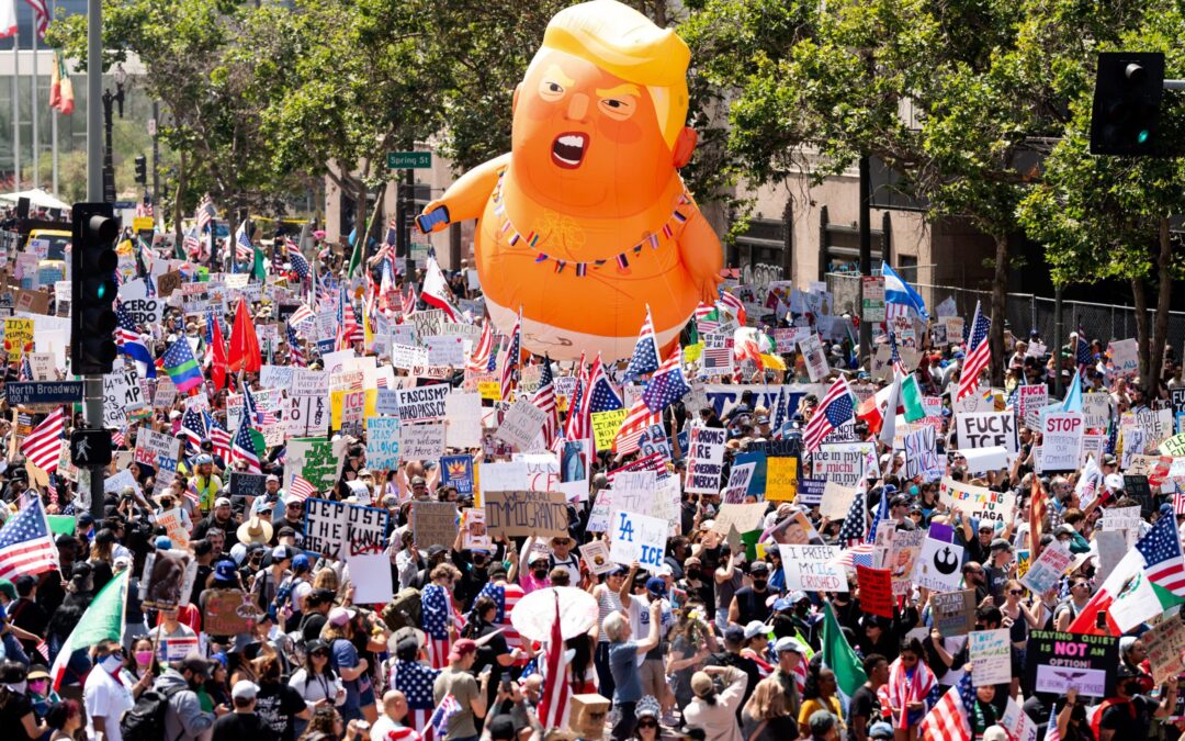 Cientos de miles de personas se unieron al movimiento “No Kings” contra las políticas de Trump