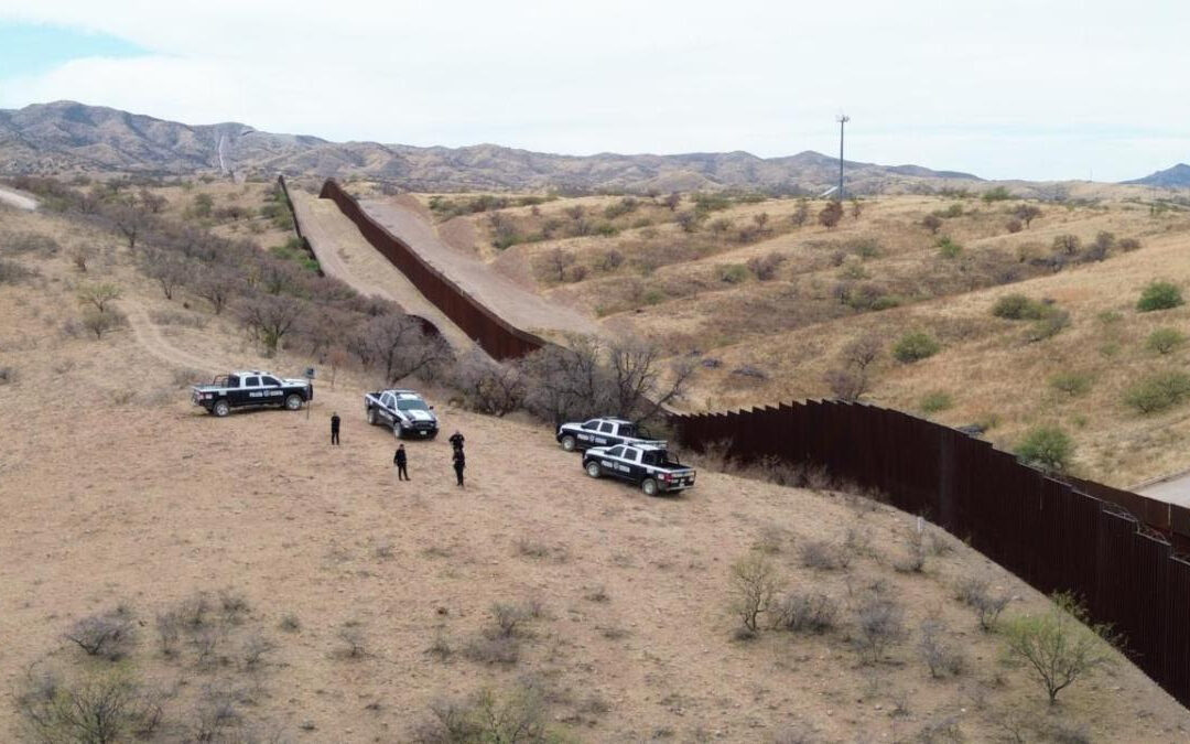 Realizan acciones policiales preventivas en zona fronteriza de Nogales