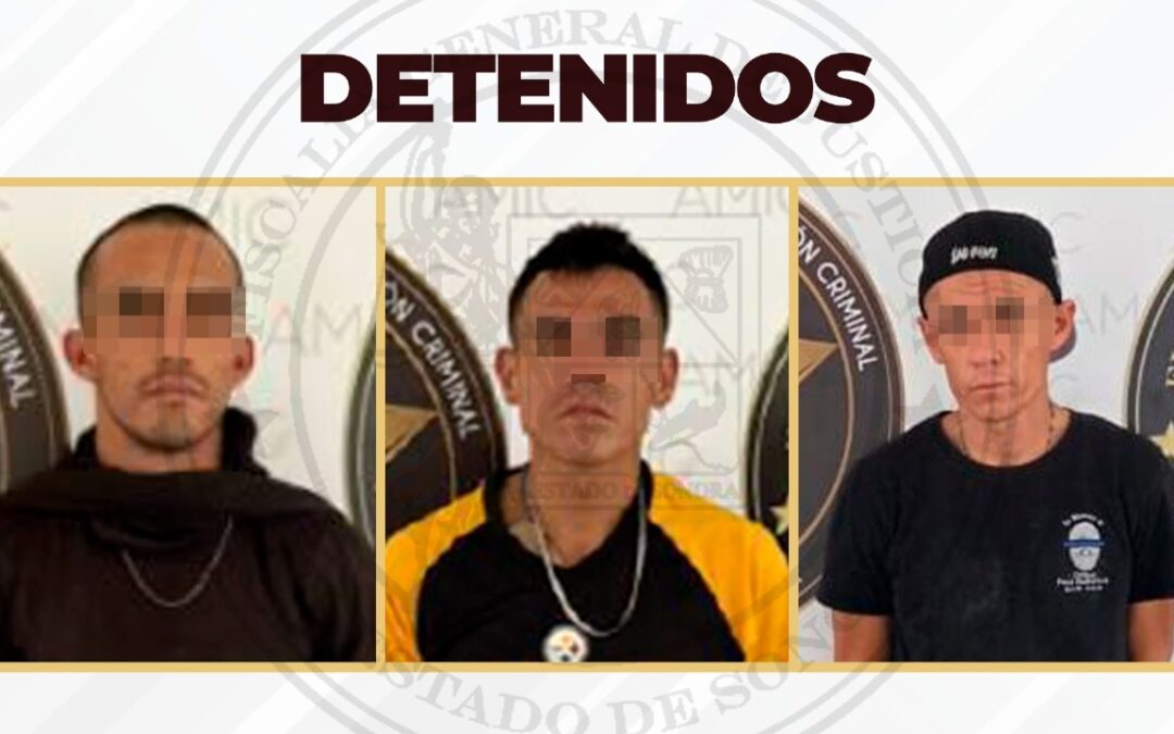 Anuncian detención de líder de célula delictiva en Hermosillo
