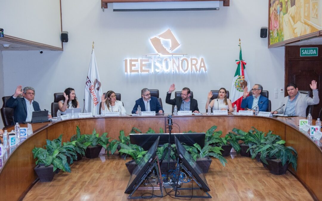 IEE Sonora sanciona económicamente a partidos políticos por irregularidades encontradas en informes de ingresos y gastos