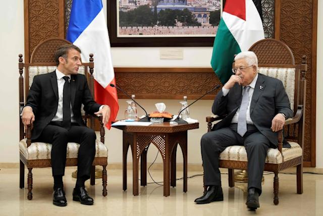 Macrón anuncia reconocimiento de Palestina como Estado