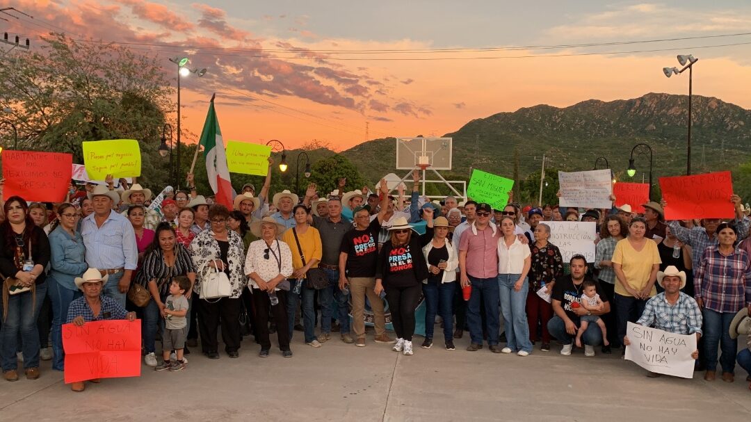 “Que no pase por encima de nosotros el gobierno”: comunidades del Río Sonora
