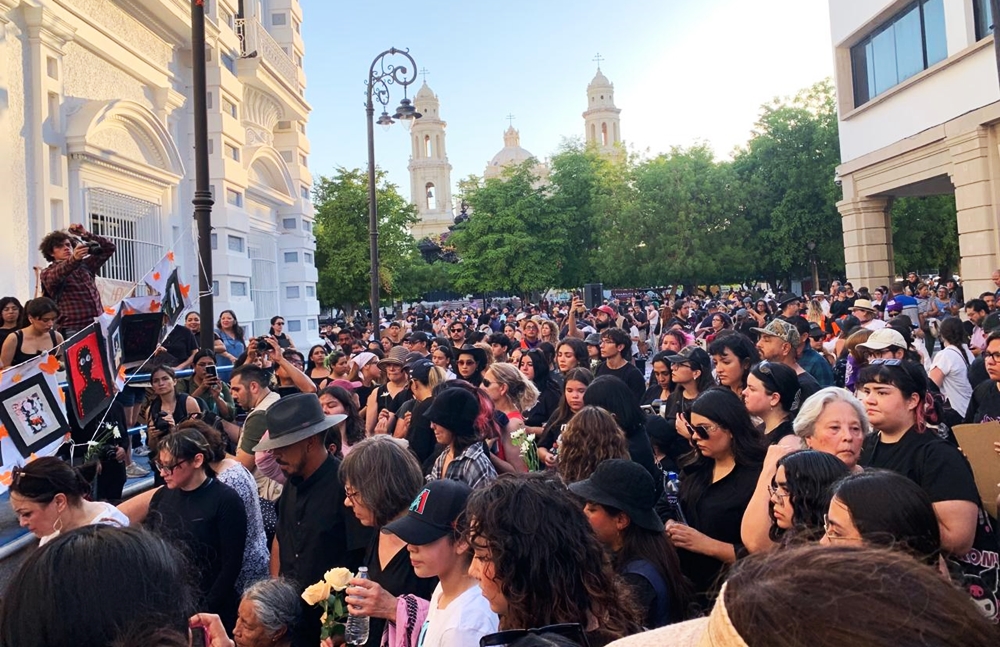Hermosillo se moviliza en memoria de madre e hijas asesinadas
