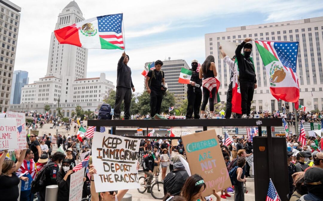 Protestas en Estados Unidos exigen el fin de las redadas y deportaciones