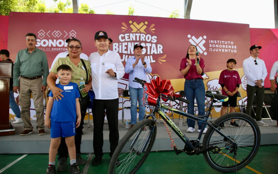 Inauguran los Centros de Bienestar Juvenil en beneficio de más de 100 mil niños y jóvenes