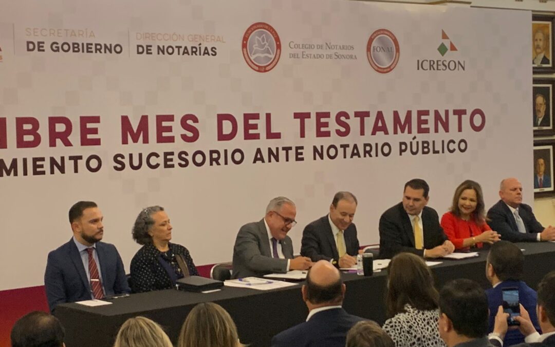 Con ceremonia en Palacio de Gobierno, arranca oficialmente el Mes del Testamento