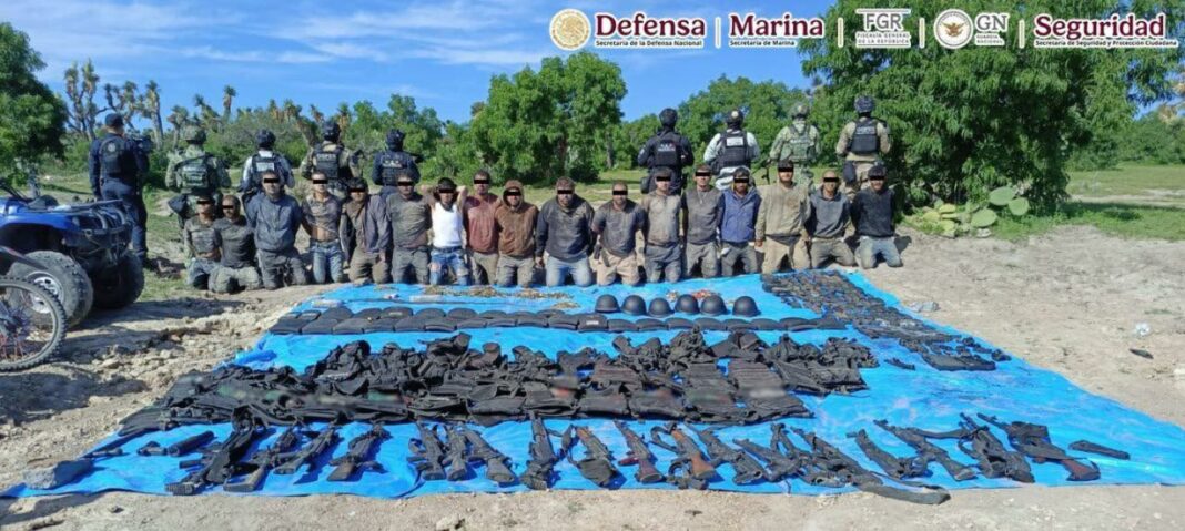 Familias hallan a sus desaparecidos tras el desmantelamiento de un campamento criminal en Aguascalientes