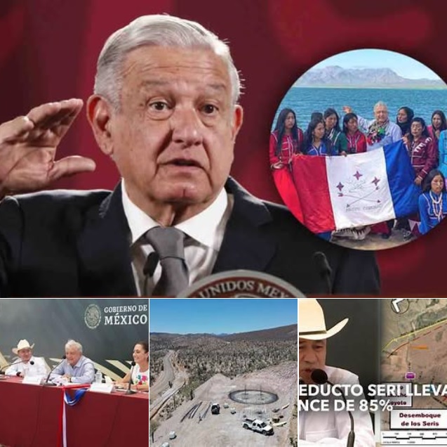 Prometen agua al pueblo seri. Muy pronto y para siempre