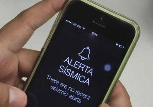 Alertamiento sismico vía celular se implementará a nivel nacional