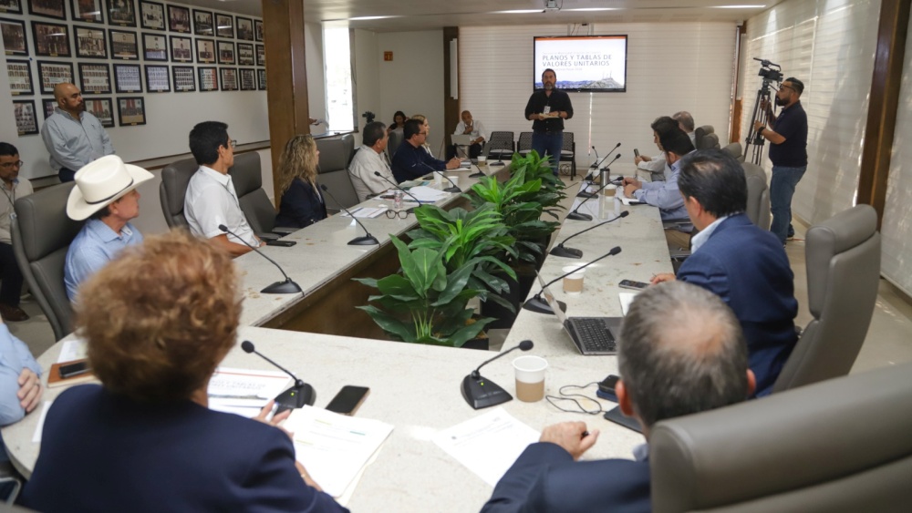 Analizan propuestas de planos y tablas de valores 2026 en Comisión del Congreso de Sonora