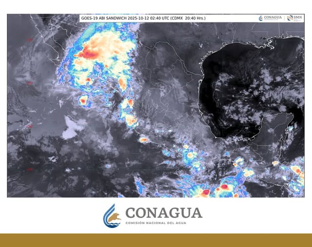 Los remanentes Raymond se mantendrán sobre el noroeste de México