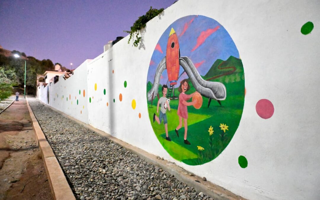 Inaugura municipio mural del Colectivo Sangre del Desierto en Loma Linda