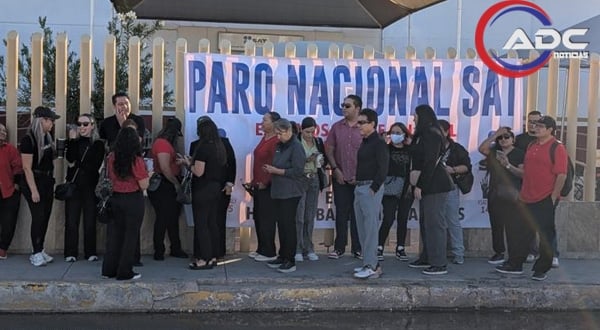 Paro nacional en el SAT: trabajadores exigen cumplimiento del aumento salarial y mejores condiciones laborales