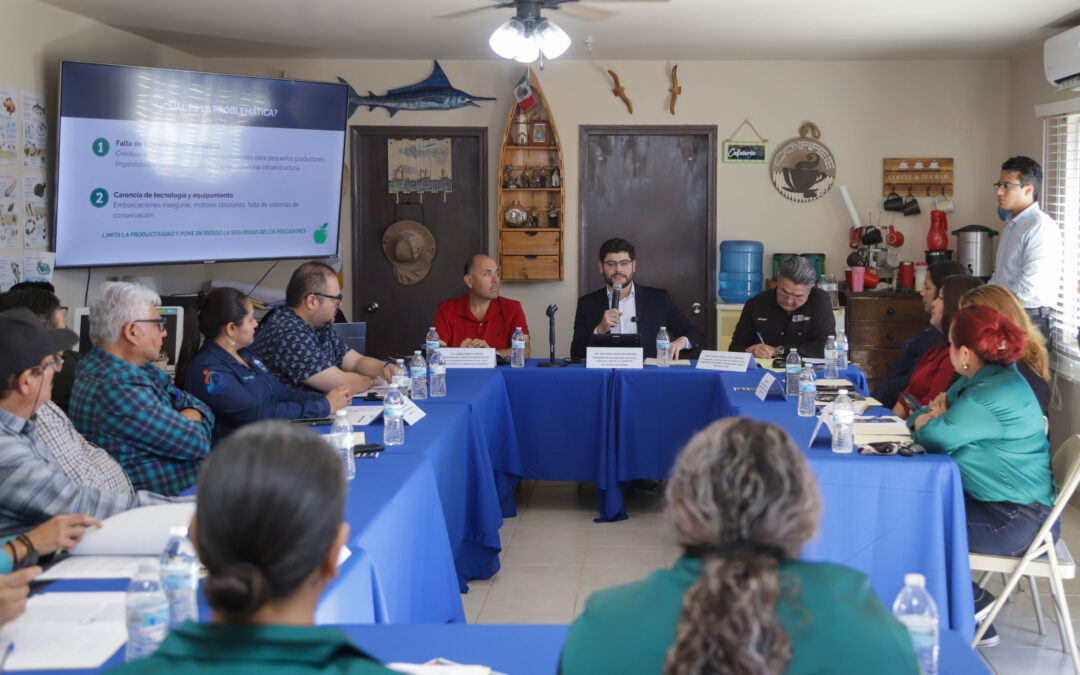 Encuentro con pesqueros del Golfo de Santa Clara, exponen retos