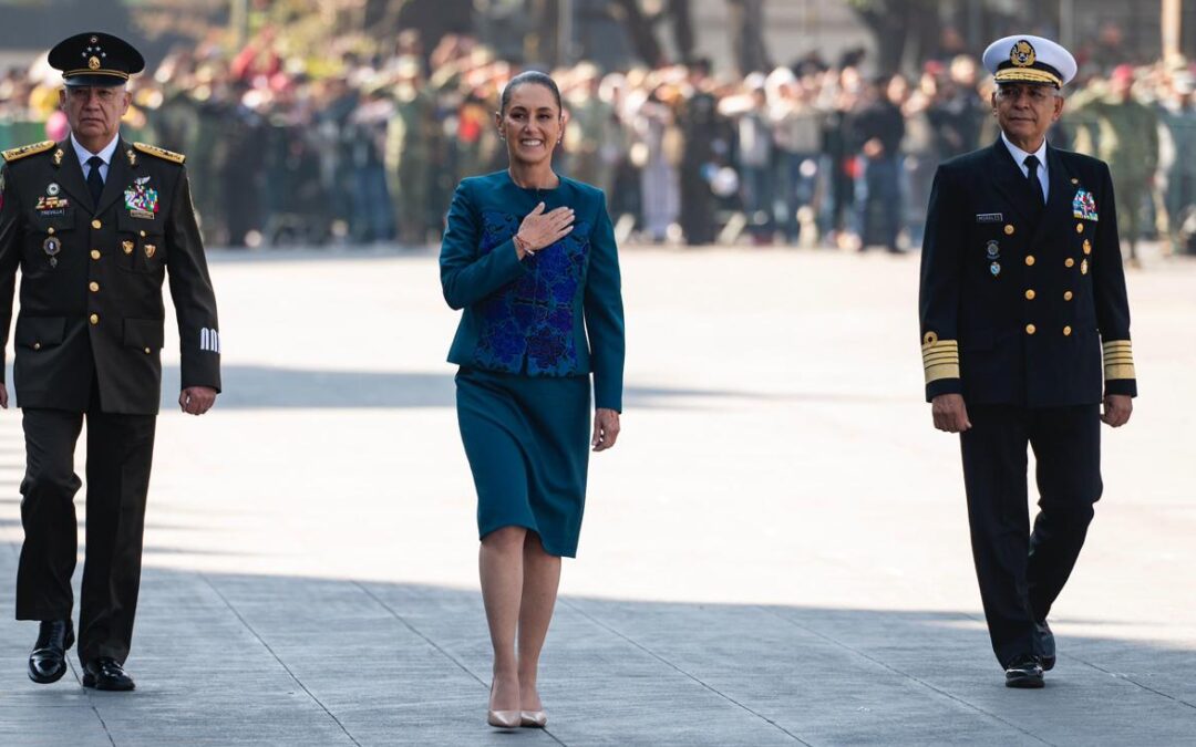 “Ningún poder vence a la verdad”: mensaje de Sheinbaum en desfile del 20 de noviembre