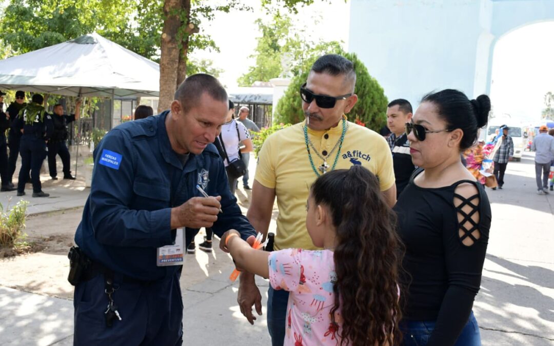 Listo con el  operativo del Día de Muertos en Hermosillo
