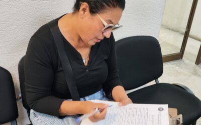 Presenta en Fiscalía querella por amenazas defensora del Río Sonora