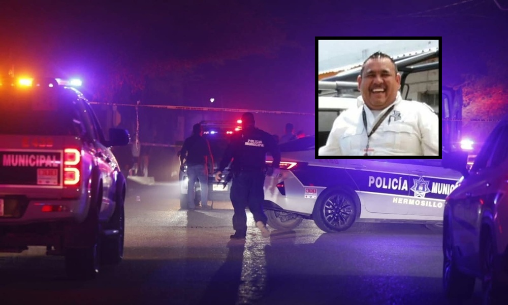 Un detenido por asesinato de policía municipal de Hermosillo